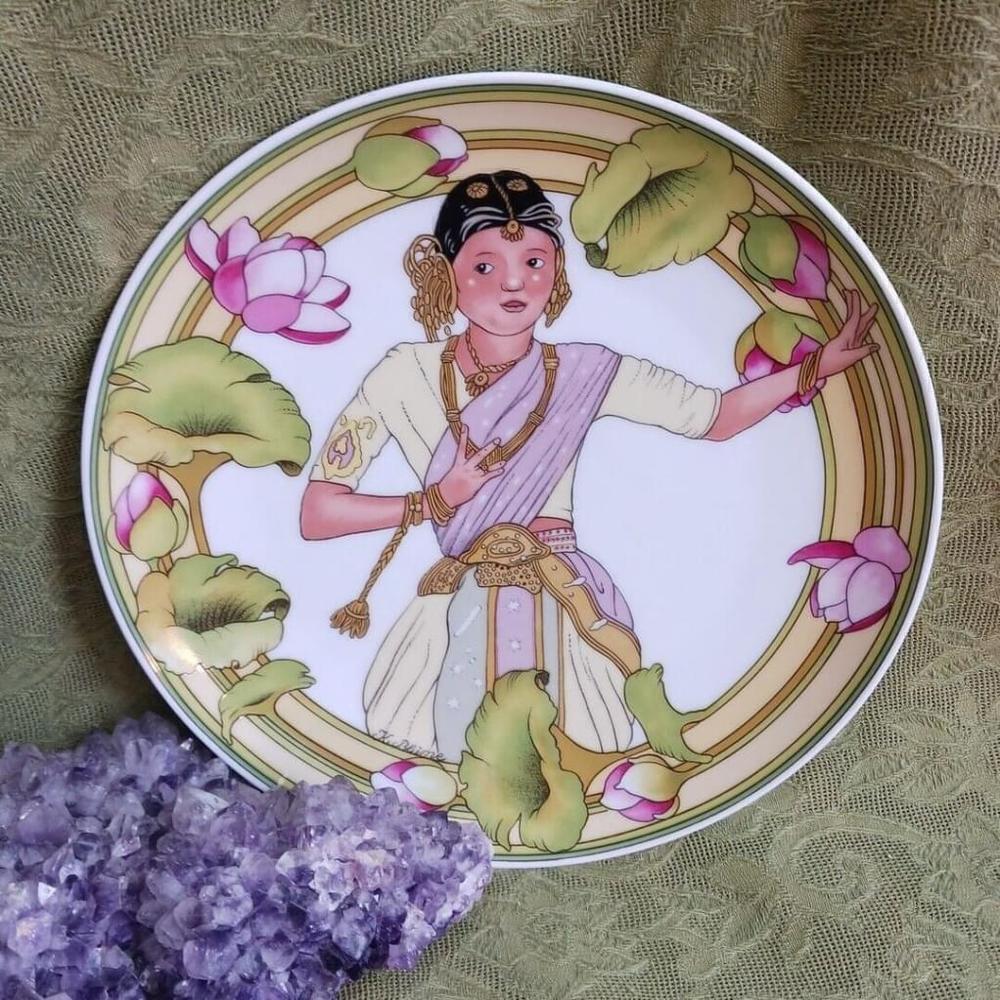 UNICEF Child of India Plate Villeroy Boch Heinrich 1984